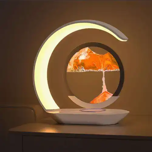 Wireless 3D Charging Table Lamp