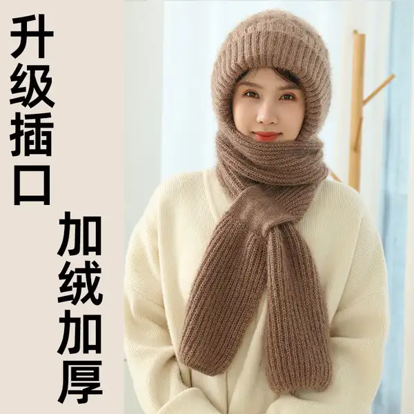 Winter Protection Windproof Cap with Scarf 1